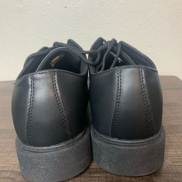 Perry Ellis Mens Steel Toe Shoes, Size W12 - Picture 4 of 11